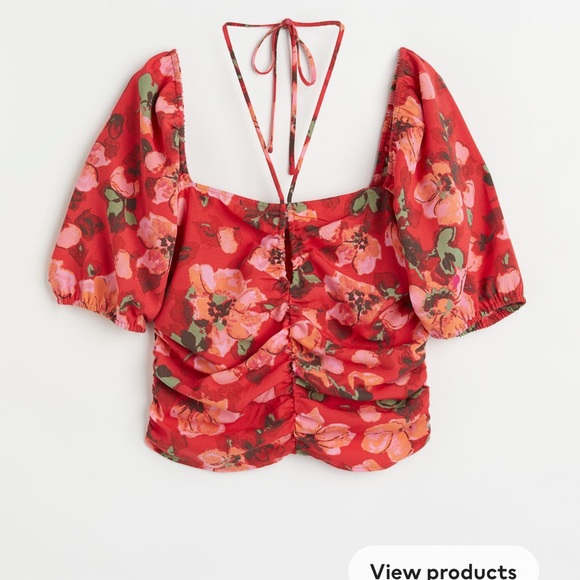 Crop blouse - Picture 3 of 4